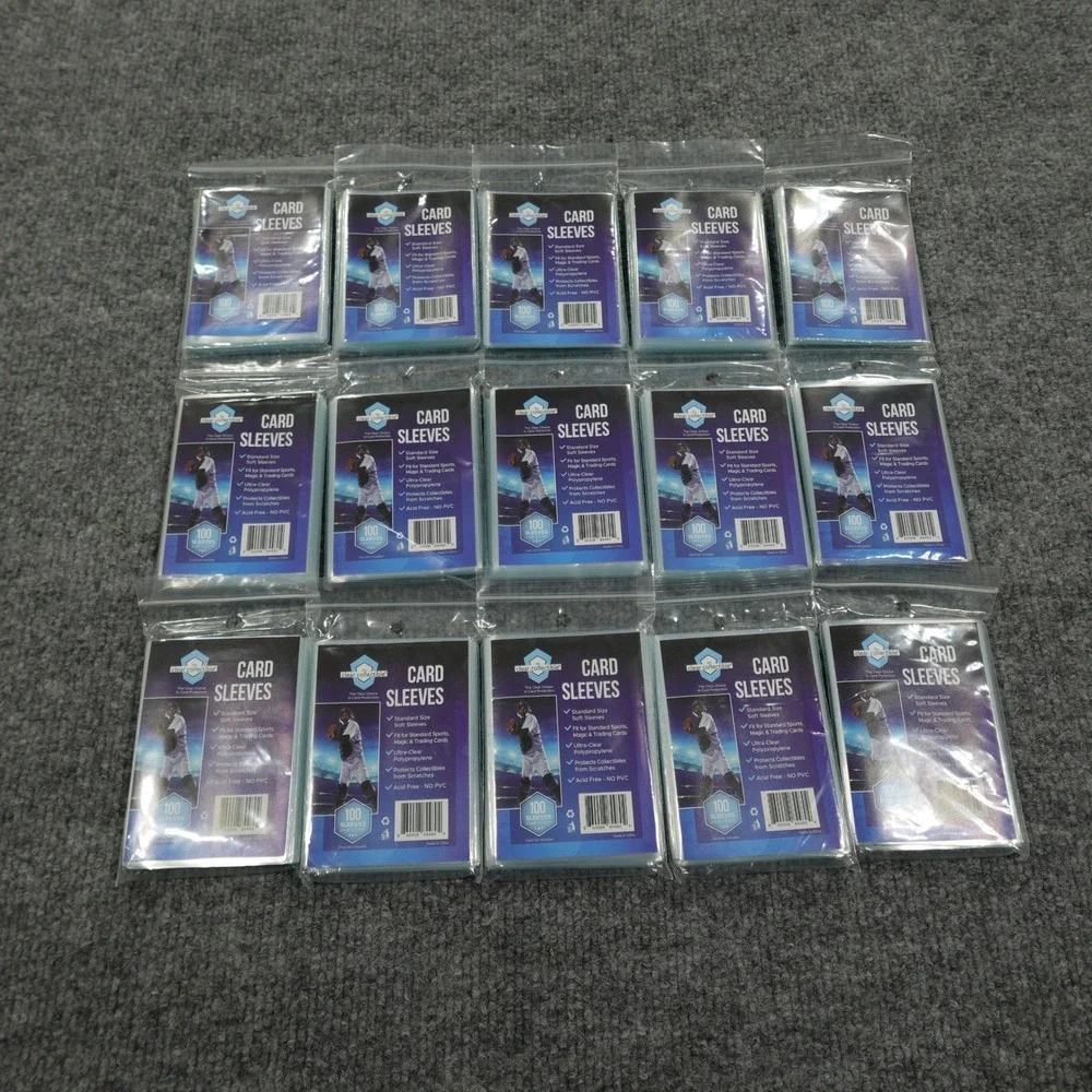 The Clear Collectible Trading Card Penny Sleeves 1500 Count Standard Soft